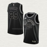 Camiseta Jakob Poeltl NO 25 San Antonio Spurs Classic 2022-23 Negro