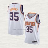 Camiseta Kevin Durant NO 35 Phoenix Suns Association Blanco