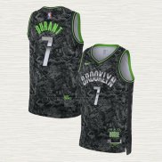 Camiseta Kevin Durant NO 7 Brooklyn Nets MVP Negro