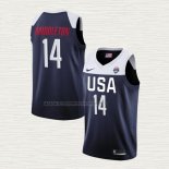 Camiseta Khris Middleton USA 2019 FIBA Basketball World Cup Azul