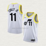 Camiseta Mike Conley Jr. NO 11 Utah Jazz Association 2022-23 Blanco