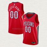Camiseta New Orleans Pelicans Personalizada Statement Rojo
