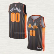 Camiseta Orlando Magic Personalizada Ciudad 2021-22 Marron