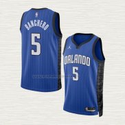 Camiseta Paolo Banchero NO 5 Orlando Magic Statement 2022-23 Azul