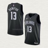 Camiseta R.J. Hampton NO 13 Orlando Magic Ciudad 2022-23 Negro