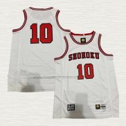 Camiseta Sakuragi NO 10 Shohoku Blanco