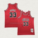Camiseta Scottie Pippen NO 33 Nino Chicago Bulls Mitchell & Ness 1997-98 Rojo