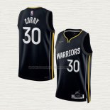 Camiseta Stephen Curry NO 30 Golden State Warriors Select Series 2022 Negro