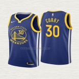 Camiseta Stephen Curry NO 30 Nino Golden State Warriors Icon 2019-20 Azul