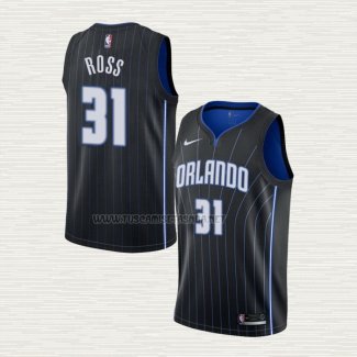 Camiseta Terrence Ross NO 31 Orlando Magic Statement Negro