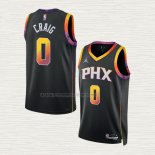 Camiseta Torrey Craig NO 0 Phoenix Suns Statement 2022-23 Negro
