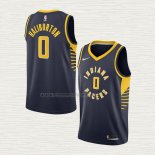 Camiseta Tyrese Haliburton NO 0 Indiana Pacers Icon 2022-23 Azul