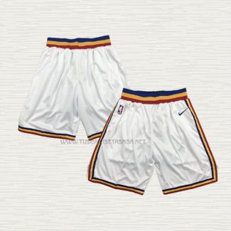 Pantalone Golden State Warriors Hardwood Classics 2019-20 Blanco