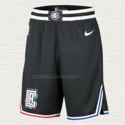 Pantalone Los Angeles Clippers Ciudad 2022-23 Negro