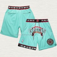 Pantalone Memphis Grizzlies Just Don 1995-96 Verde