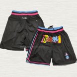 Pantalone Miami Heat Ciudad Just Don 2022 Negro