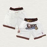 Pantalone Philadelphia 76ers Just Don Blanco2