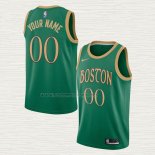 Camiseta Boston Celtics Personalizada Ciudad 2019-20 Verde