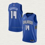 Camiseta D.J. Augustin NO 14 Orlando Magic Statement Edition Azul