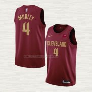 Camiseta Evan Mobley NO 4 Cleveland Cavaliers Icon 2022-23 Rojo