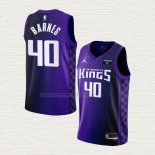 Camiseta Harrison Barnes NO 40 Sacramento Kings Statement 2023-24 Violeta