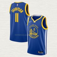 Camiseta Klay Thompson NO 11 Golden State Warriors Icon 2020-21 Azul