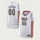 Camiseta New Orleans Pelicans Personalizada Ciudad 2021-22 Blanco