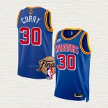 Camiseta Stephen Curry NO 30 Golden State Warriors Classic 2022 NBA Finals Azul