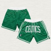 Pantalone Boston Celtics Just Don Verde