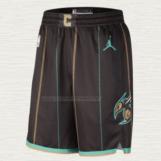 Pantalone Charlotte Hornets Ciudad 2022-23 Negro