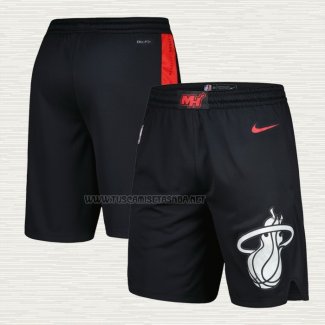 Pantalone Miami Heat Ciudad 2023-24 Negro