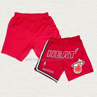 Pantalone Miami Heat Just Don Rojo