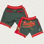 Pantalone Seattle SuperSonics Just Don Verde