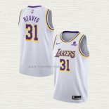 Camiseta Austin Reaves NO 31 Los Angeles Lakers Association 2021-22 Blanco