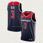 Camiseta Bradley Beal NO 3 Washington Wizards Statement Azul