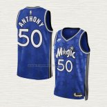 Camiseta Cole Anthony NO 50 Orlando Magic Classic 2023-24 Azul