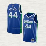 Camiseta Davis Bertans NO 44 Dallas Mavericks Ciudad 2022-23 Azul