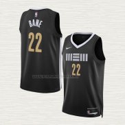 Camiseta Desmond Bane NO 22 Memphis Grizzlies Ciudad 2023-24 Negro