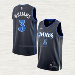 Camiseta Grant Williams NO 3 Dallas Mavericks Ciudad 2023-24 Azul