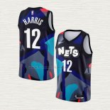 Camiseta Joe Harris NO 12 Brooklyn Nets Ciudad 2023-24 Negro