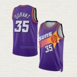 Camiseta Kevin Durant NO 35 Phoenix Suns Classic 2022-23 Violeta