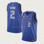 Camiseta Kyrie Irving NO 2 Dallas Mavericks Icon 2022-23 Azul