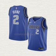 Camiseta Kyrie Irving NO 2 Nino Dallas Mavericks Icon 2022-23 Azul