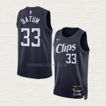 Camiseta Nicolas Batum NO 33 Los Angeles Clippers Ciudad 2023-24 Azul