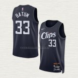 Camiseta Nicolas Batum NO 33 Los Angeles Clippers Ciudad 2023-24 Azul