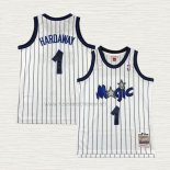 Camiseta Penny Hardaway NO 1 Nino Orlando Magic Mitchell & Ness 1993-94 Blanco