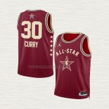 Camiseta Stephen Curry NO 30 Nino Golden State Warriors All Star 2024 Rojo