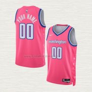 Camiseta Washington Wizards Personalizada Ciudad 2022-23 Rosa