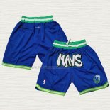 Pantalone Dallas Mavericks Just Don Azul