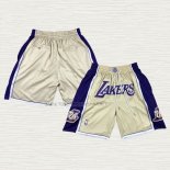 Pantalone Los Angeles Lakers Just Don Hall of Fame Oro